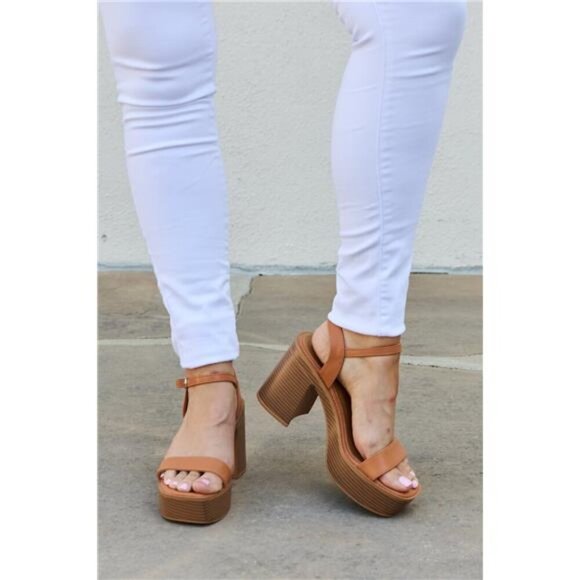 Weeboo Feel It Platform Heel Sandals - Picture 1 of 8